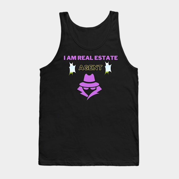 Real Estate Agent funny nice gifts Tank Top by PC SHOP